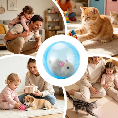 Estimulación mental para gatos aburridos con bola interactiva inteligente 5