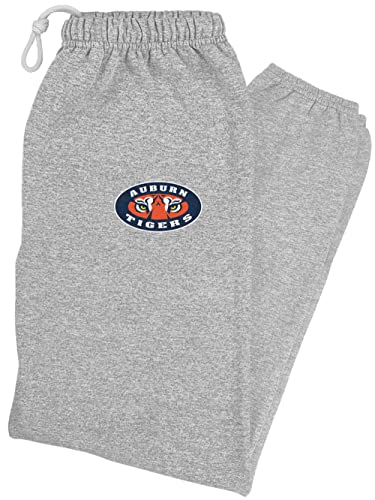 LOGOVISION Auburn University School Logo Mens Jogger Sweatpants, Athletic Heather, Medium