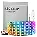 CUQI WS2812B LED Streifen, Individuell Adressierbar 5050 SMD 256 RGBIC LED Stripe für DIY-Design und Heimdekoration(Schwarz, 300LEDs/5M) Baby,Schwarz günstig Kaufen-CUQI WS2812B LED Streifen, Individuell Adressierbar 5050 SMD 256 RGBIC LED Stripe für DIY-Design und Heimdekoration(Schwarz, 300LEDs/5M)