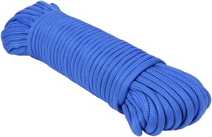 Extreme Max 3008.0547 Type III 550 Paracord Commercial Grade – 5/32″ x 25′, Blue Extreme Max 3008.0547 Type III 550 Paracord Commercial Grade – 5/32″ x 25′, Blue