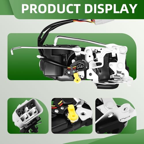 Image of Passenger Power Door Lock Latch Actuator Assembly Compatible with Tacoma 1998-2004 Front Right Side 69030-04010