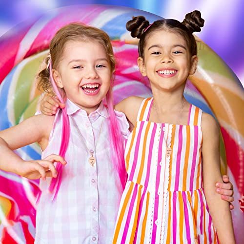 MJartoria BFF Necklace for 2-Valentines Heart Matching Necklace Best Friends Pendant Friendship Necklace Set of 2 Birthday Gifts2