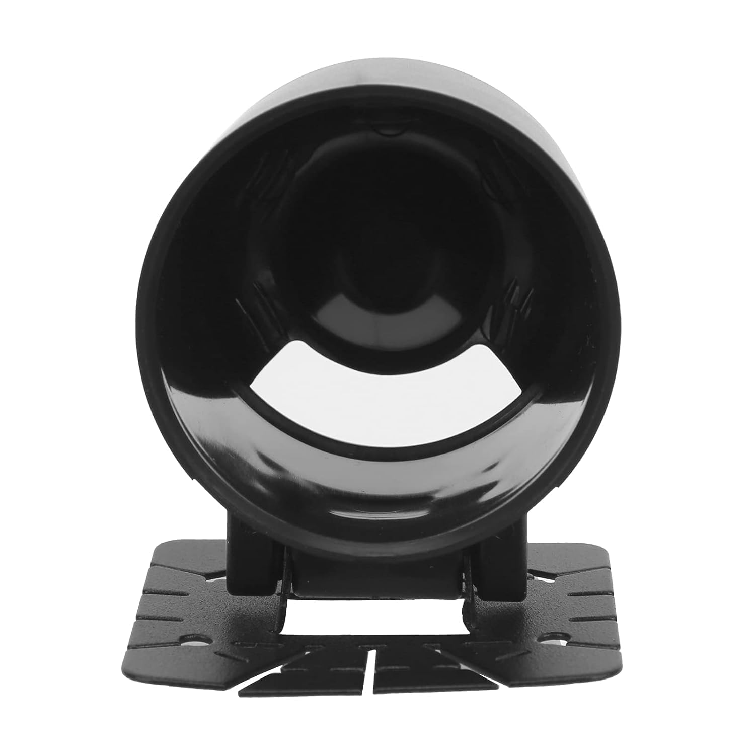 Supporto per Tachimetro Nero Aramox Supporto per Tachimetro Singolo per Impieghi Gravosi Universale per Moto Camion per Auto 52 Mm