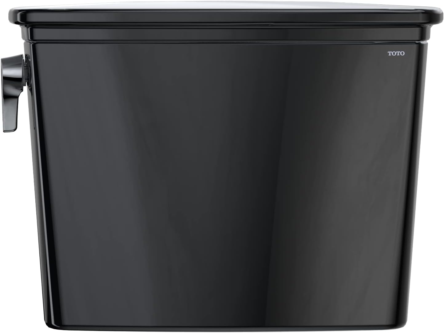 TOTO Drake Transitional 1.28 GPF Toilet Tank with WASHLET+ Auto Flush Compatibility, Ebony - ST786EA#51