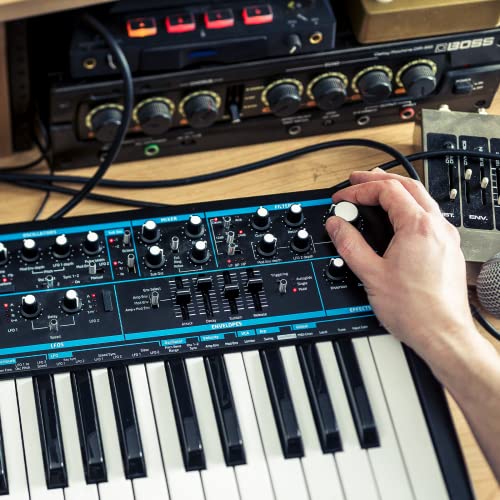 Synthétiseur monodique analogique Novation Bass Station II – inclut 64 patches d’origine, un arpégiateur et un step… - Les Beatles, Paul McCartney, John Lennon, RIngo Starr, George Harrison Synthétiseur monodique analogique Novation Bass Station II – inclut 64 patches d'origine, un arpégiateur et un step… – Image 6