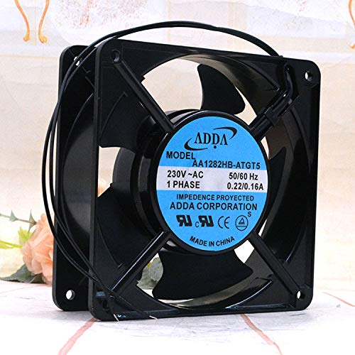 12cm 230V 0.16A AA1282HB-ATGT5 Cabinet Cooling Freezer Thermostatic Fan