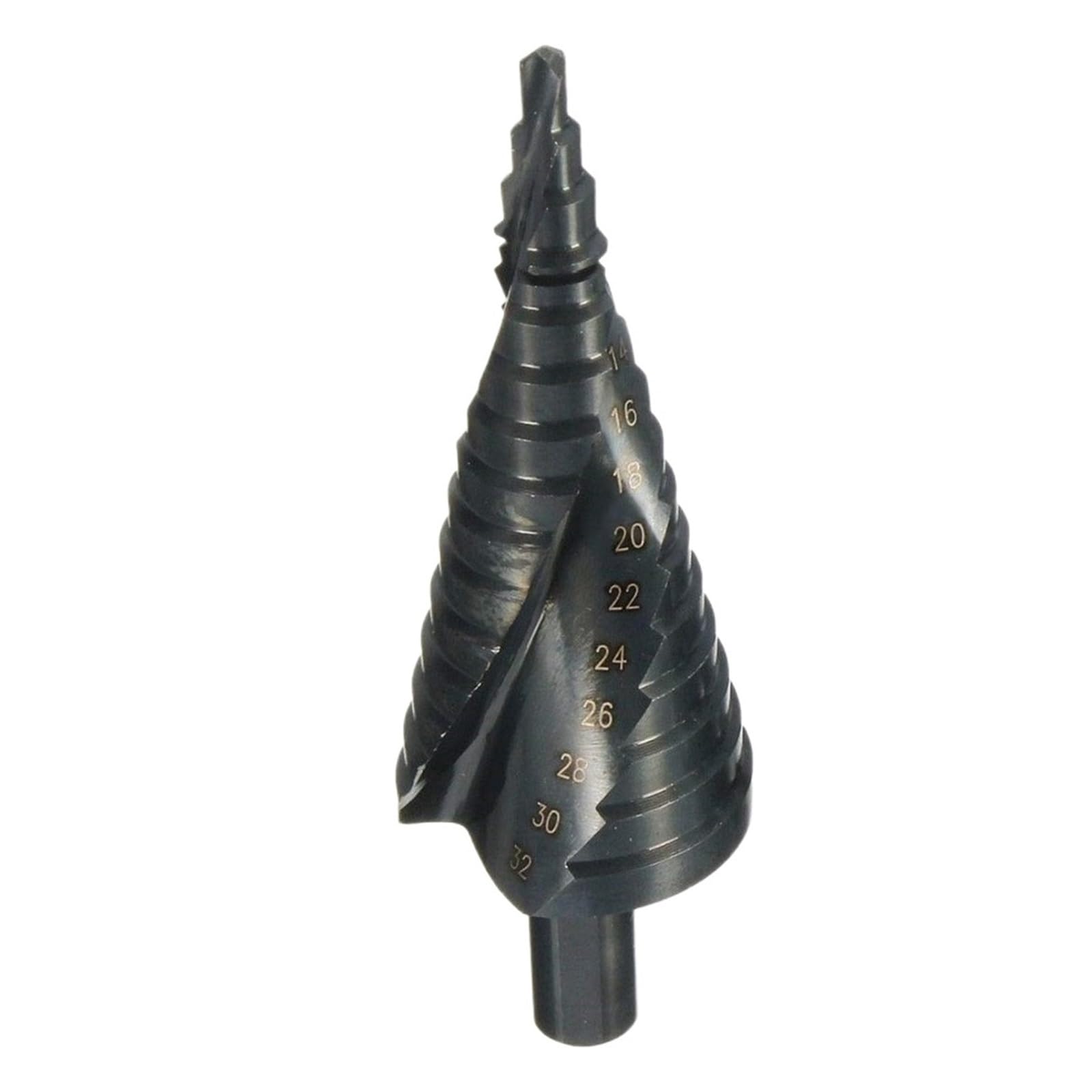 Juego de brocas escalonadas cobalto HSS 1/3 piezas | Acero de alta velocidad de 4–32 mm tratado con nitrógeno, con vástago triangular(3pcs No Box)