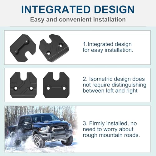 Image of Sun Visor Repair Kit Fits for Dodge RAM 1500 Trucks 2019-2026, 1 Pack Aluminum Black Sun Visor Clip, Car Sun Visor Fixer, Truck Visor Clip Fix Kit, Visor Clips for Cars, Dodge Ram 1500 Accessories