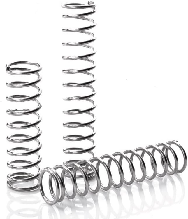 1/2/3/5 個 304 ステンレス鋼圧縮スプリング WD 1.6mm*OD 14mm/15mm*長さ 60mm-200mm リリ