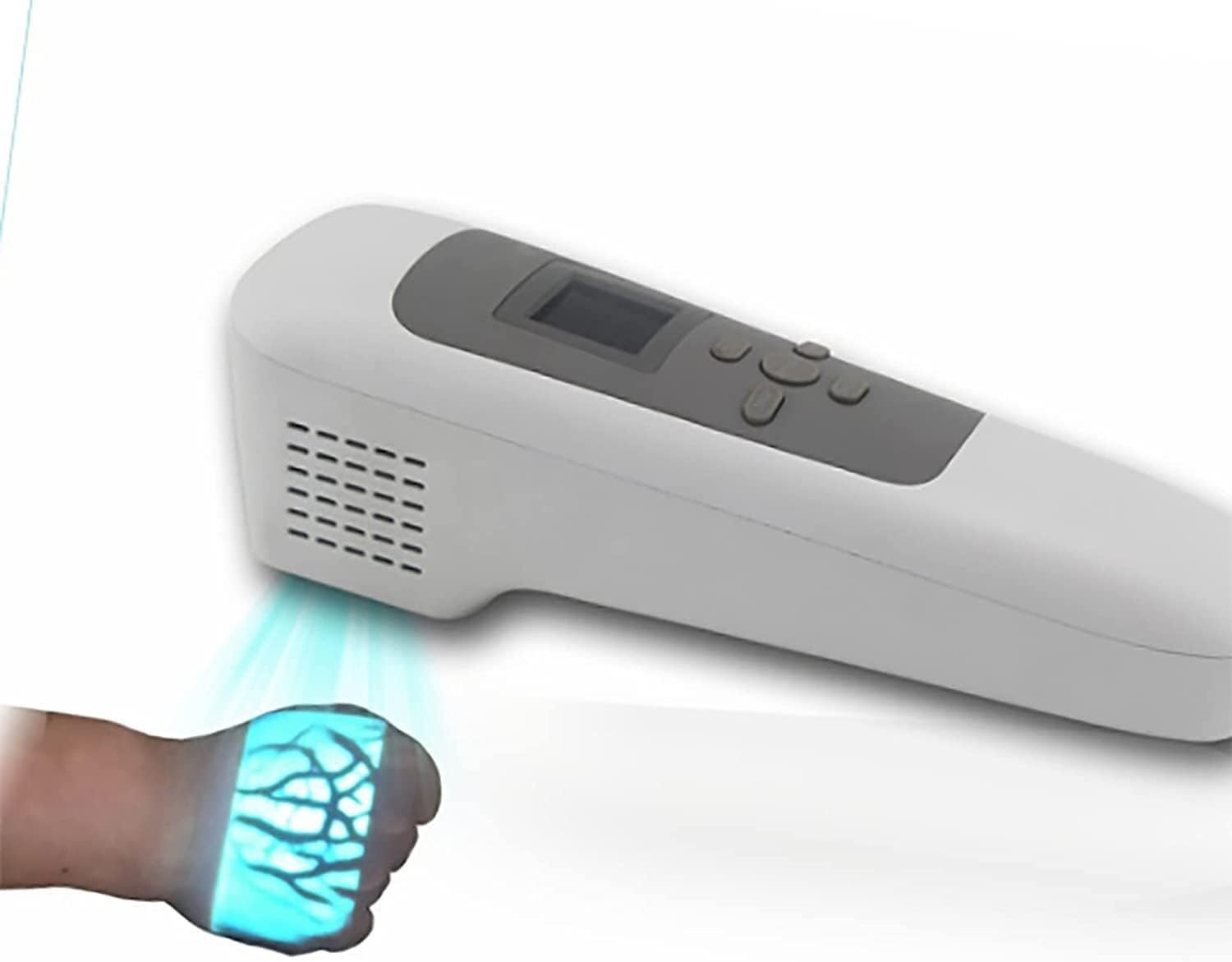 JvFbjLF Infrared Vein Finder, Handheld Vein Illuminator, Vessel Puncture Auxiliary Device, IV Phlebotomy Venipuncture Support