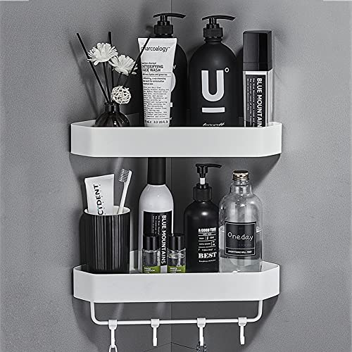 JRMM 2 Piezas Estante Ducha Esquina Sin Taladro Cover