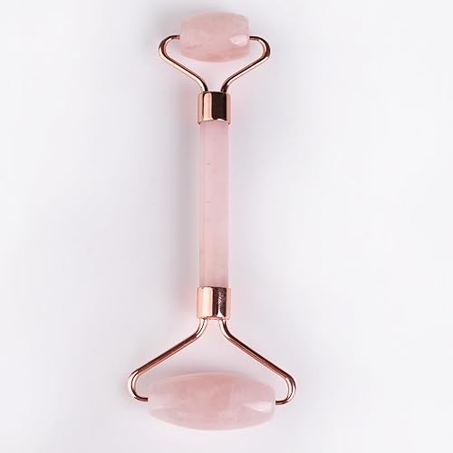 Rodillo de jade Gua Sha Herramientas faciales Rodillo facial y Gua Sha Set para el cuidado de la piel rutina e hinchazón masajeador para cara, ojos,
