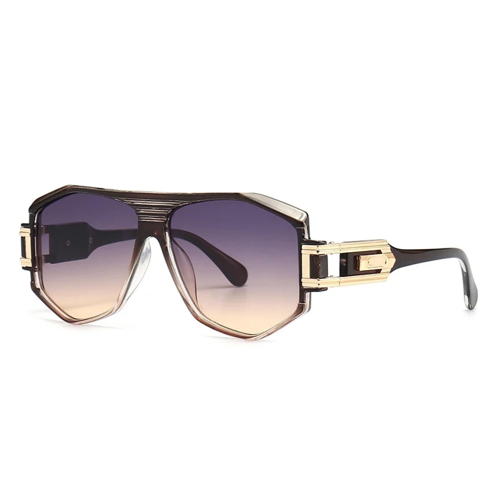 Lunettes de soleil pour hommes style rétro moderne accessoires mode masculine