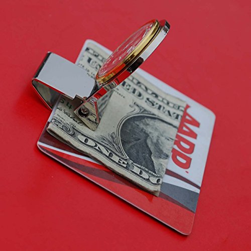 US 1960 Washington Quarter Dollar Coin Hinged Money Clip NEW3