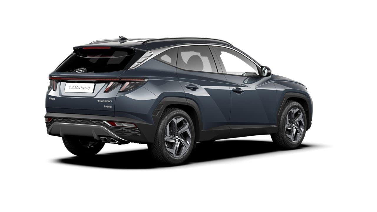 Alfombrillas para Hyundai Tucson IV Desde 2021 - A Medida, Antideslizantes, talonera de Goma Reforzada y Botones de fijación
