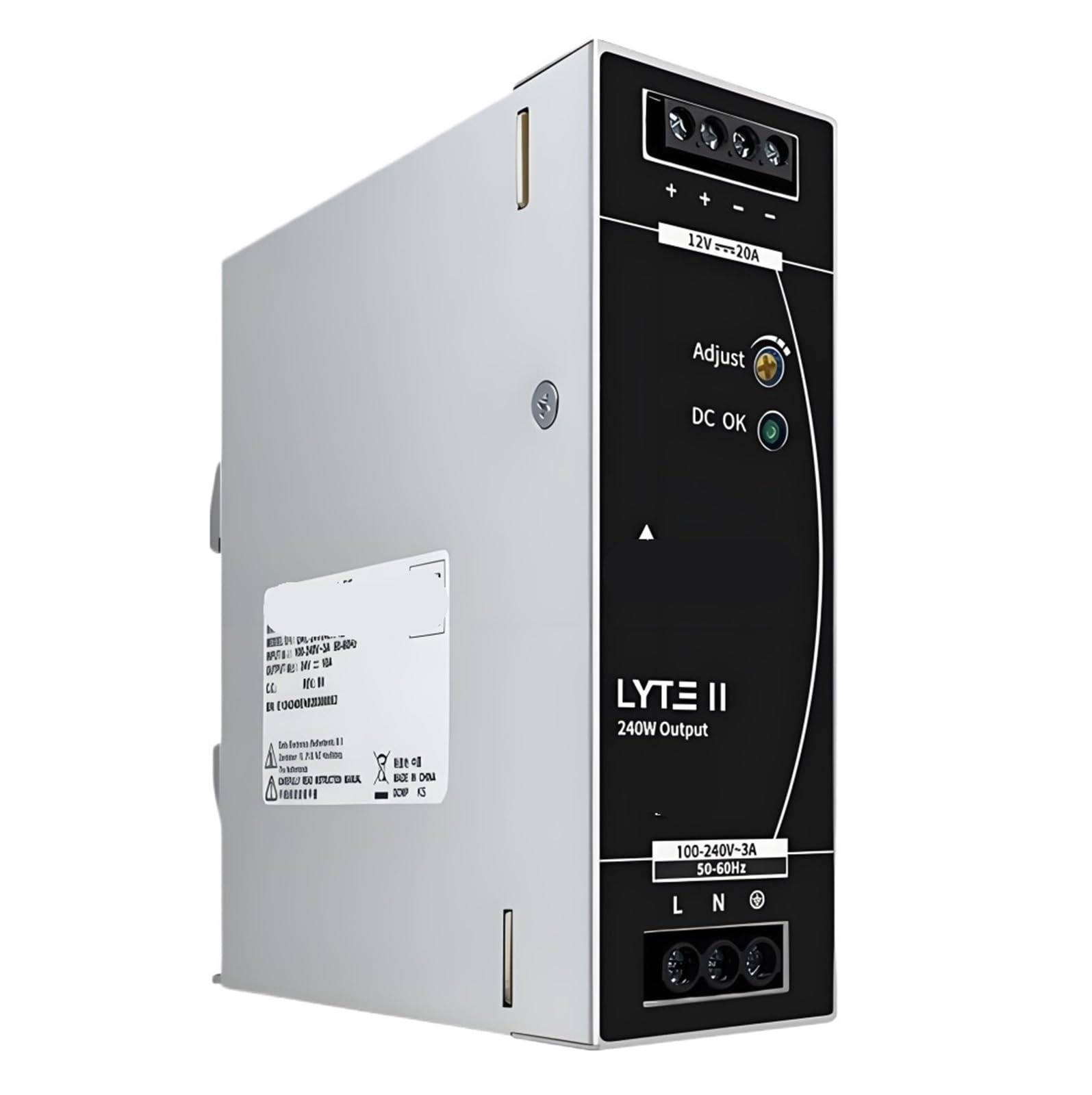 CLEUFWKO Power Supply 12V 20A 240W Power Supply DRL-12V240W1EN