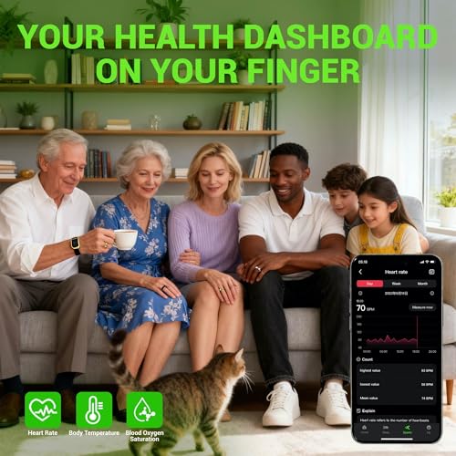 Smart Ring - Free Heart Rate SpO2 Sleep Tracker | No Subscription | IP68 Waterproof Fitness Tracker | 24/7 Activity Monitor | Step Counter & Stress Tracking | Sleep & Workout Accessory silver11 - Image 5