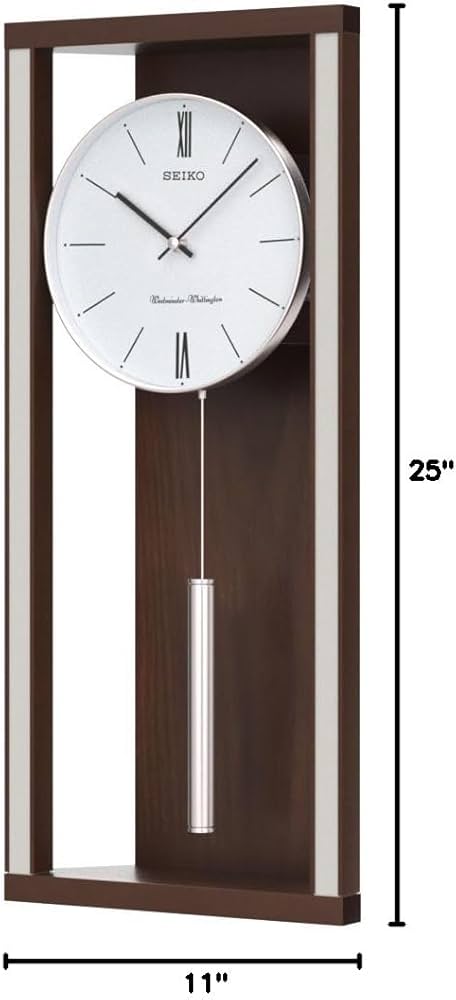 Amazon.com: Seiko Modern & Sophisticated Wall Clock with Pendulum Amazon.com: Seiko Modern & Sophisticated Wall Clock with Pendulum