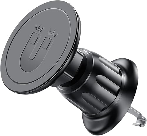 Miniatura 8 de Mandark Soporte Magnético para Teléfono de Coche, Rotación de 360°, Soporte de Smartphone para Rejilla de Ventilación de Auto, Soporte de Clip para
