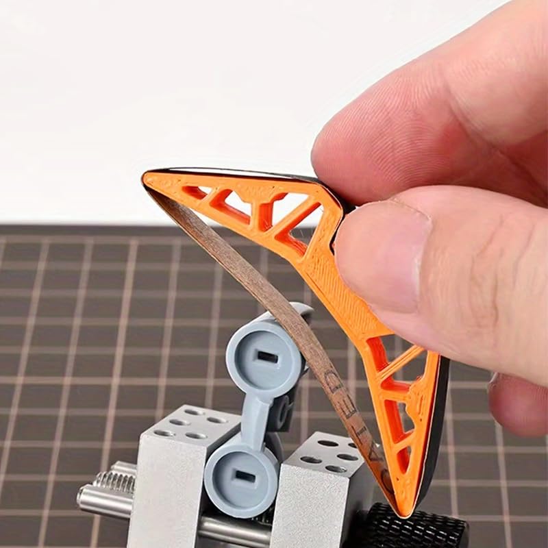 Glue Free Sanding Handle – Ideal for Polishing Model Parts & Handicrafts, Fits Flat, Curved & Irregular Surfaces (Sandpaper Not Included)