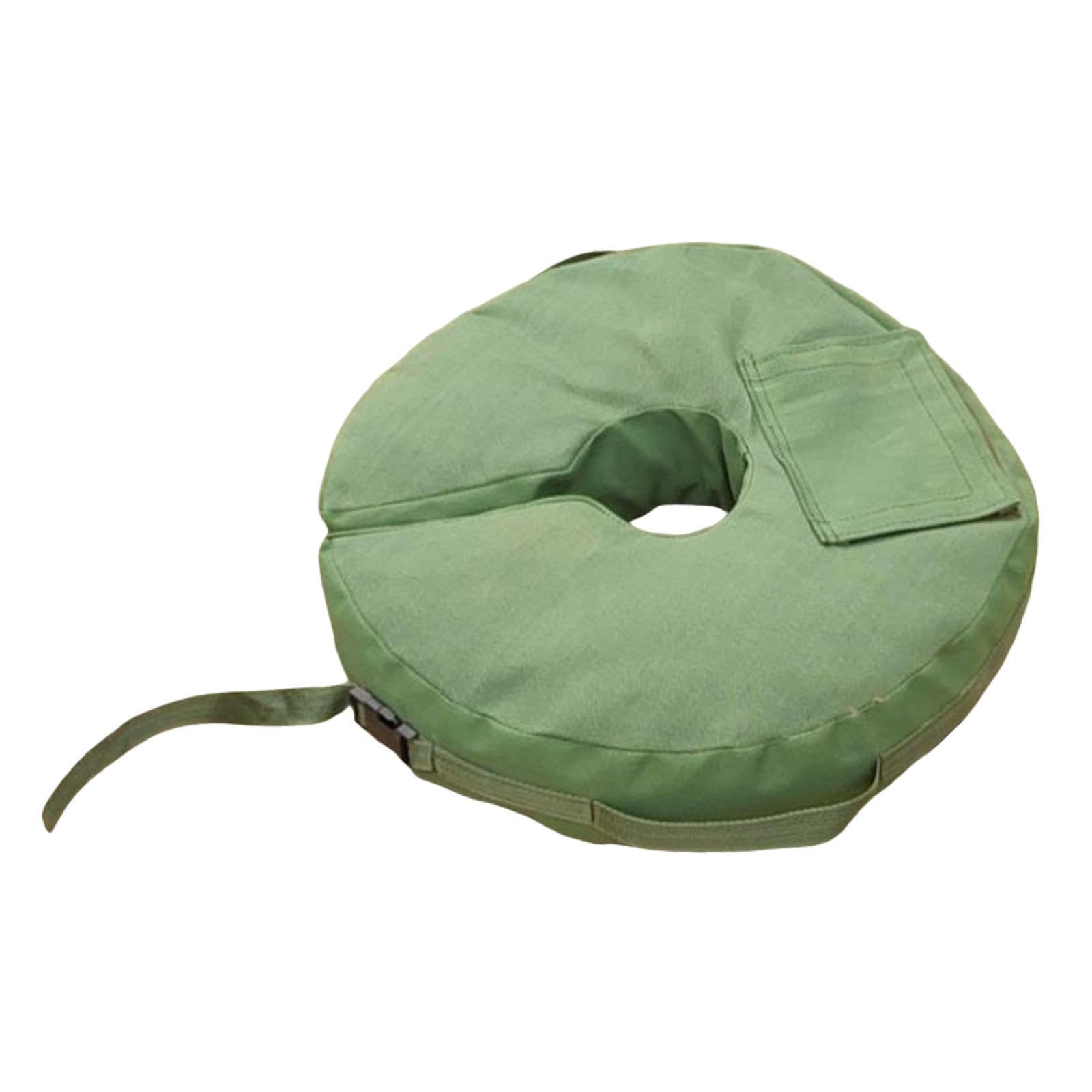 THE STYLE SUTRA® Weight Sand Bag Filled Umbrella Base Stand for RV Awning Yard Beach Umbrella SiliconeCanvas Green | Tent & Canopy Accessories-picture-38