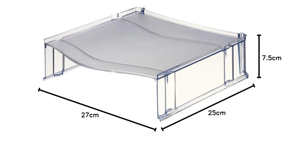 Leitz Distanziatore universale per vaschette portacorrispondenza, Grigio Fumé Trasparente, Gamma Plus, 52340092