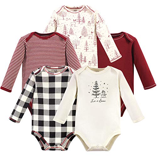 Image of Touched by Nature Unisex Baby Organic Cotton Long-Sleeve Bodysuits