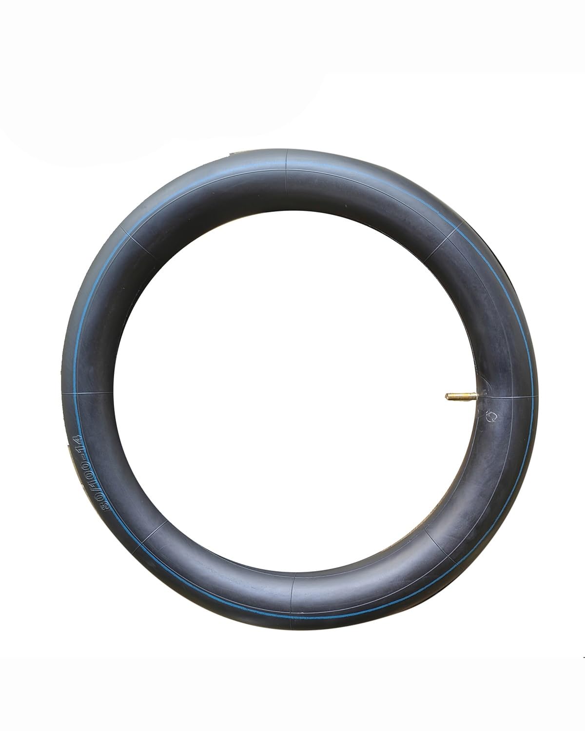 ChChambMoto Tout-Terrain Robuste Chambre À Air 80/100-14 (3.00-14) pour Pneus De Moto, Pièce De Rechange en Caoutchouc Naturel Haute Élasticité Chambre à air de Moto(80/100-14)
