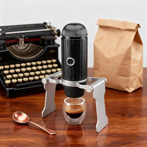 Image of CALANDIS Espresso Machine Stand Space Saving Support Foldable for Home Travel Outdoor | Espresso Machines | Coffee & Tea Makers | Small Kitchen Appliances | Kitchen, Dining & Bar | Home & Garden