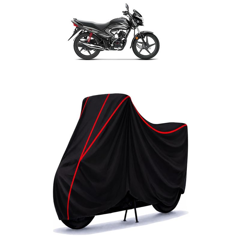 Image of CD Dream Neo Water Resistant Bike Cover for All Motorcycles & Rain | Heavy Duty Taffeta Fabric | UV Protection, Dustproof, Scratchproof | All Weather Two Wheeler Body Cover with Elastic Bottom