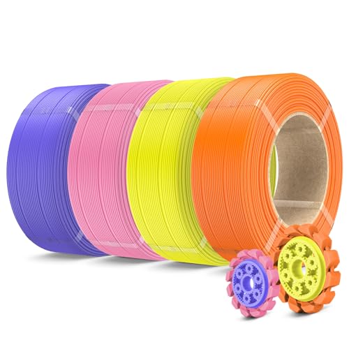 SUNLU Silk, PLA+ 2.0 Refills (4x500g).