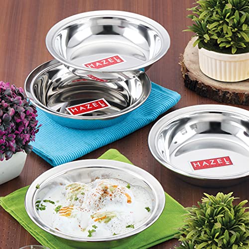 Set de 4 Tazones Mezcladores de Acero Inoxidable 19 cm miniatura 2