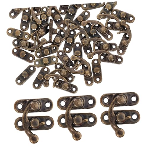 Decomelody Vintage Fensterverriegelung 20 Stück Bronze