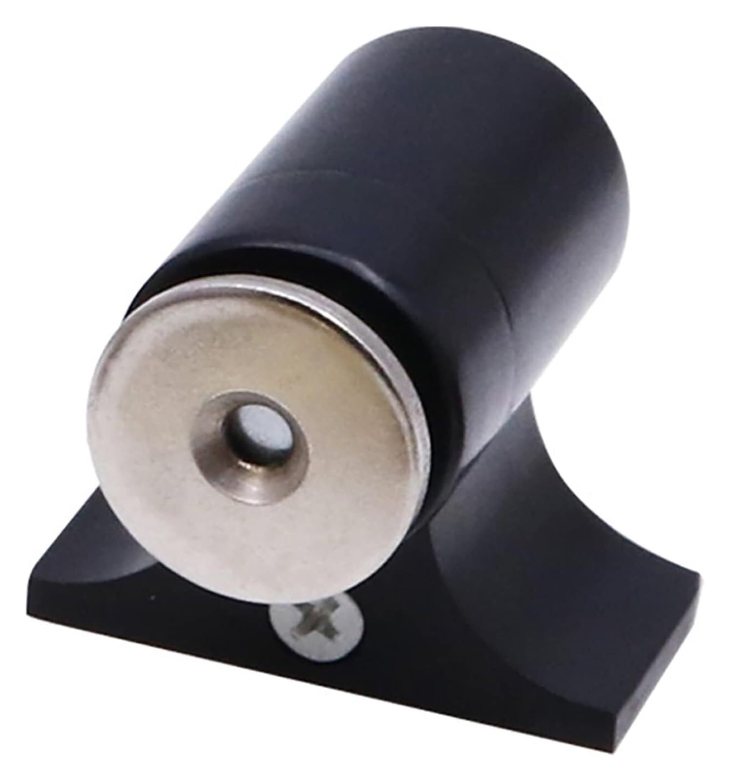 Cvbgnjm Black Door Stop,Stainless Steel Magnetic Stopper - Invisible Floor For Bathroom & Wall Ion(Black)