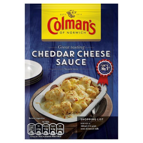 Colmans Cheese Sauce Sachet 40g Grocery & Gourmet Food