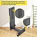 Tanfix Foldable | Heavy-Duty Ladder Extender Pro, High Strength Steel Material Design Ladder Extension Pro for Stairs w/Non-Slip Mat, 11.4-18