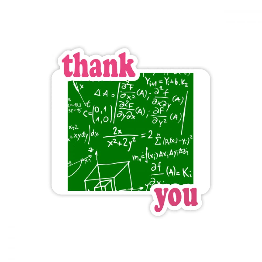 Collective Product Formula Functions Thank You Stickers Quote Grateful
