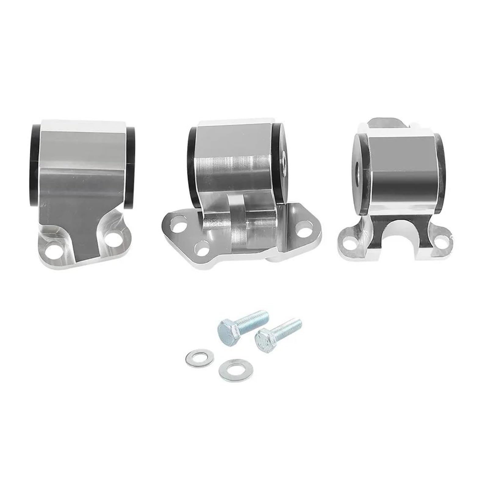 SUV Aluminum Alloy 2 Hole Bolt Engine Swap Mounts Kit for Civic EG D15 D16 B16 B17 B18 Modified Mount