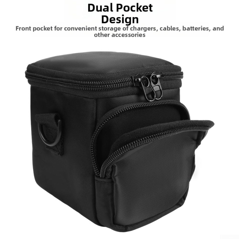 Whychstore Custodia compatta da viaggio per fotocamera Kodak PIXPRO AZ405 AZ425 AZ255 AZ401 AZ528 con cinghie regolabili e tessuto in nylon, custodia protettiva rigida in EVA con poket