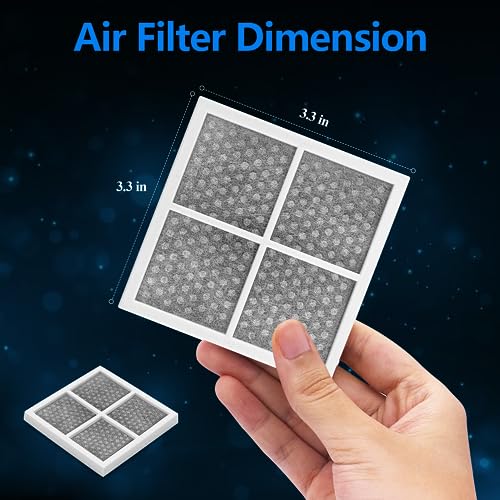 Image of LT120F Refrigerator Air Filter Replacement for LG LT120F Kenmore Elite 46-9918 469918 9918 Replaces ADQ73214402 ADQ73214403 ADQ73214404-6 Pack
