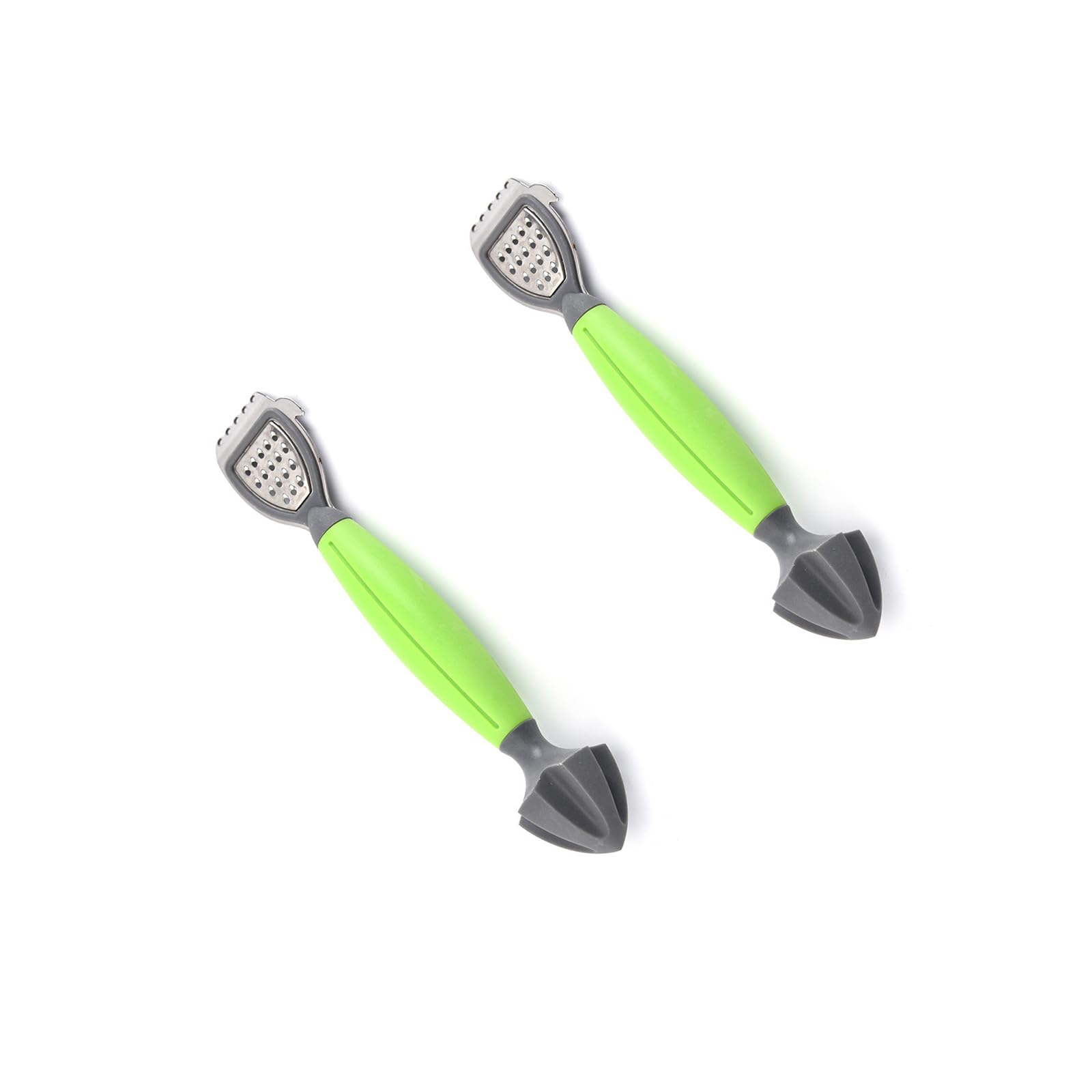 HDOYTXXM 2 Piece Compacts Portable Lemon Grater with Juices Extractor Steel Tool Fruit Squeezer for Cooking Outdoor Activity Steel Lemon Grater