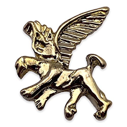StockPins Gold Griffin Lapel Pin – Perfect Medieval Costume Accessory and Unique Gift – Ideal for Backpacks, Hats, and Jackets – Made in USA