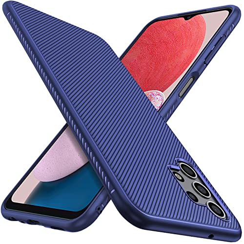iBetterTEC Funda Compatible con Samsung Galaxy A13 4G, Ultra Delgado Ultra Flexible Carcasa Resistente a arañazos Compatible con Funda Samsung Galaxy A13 4G. Azul