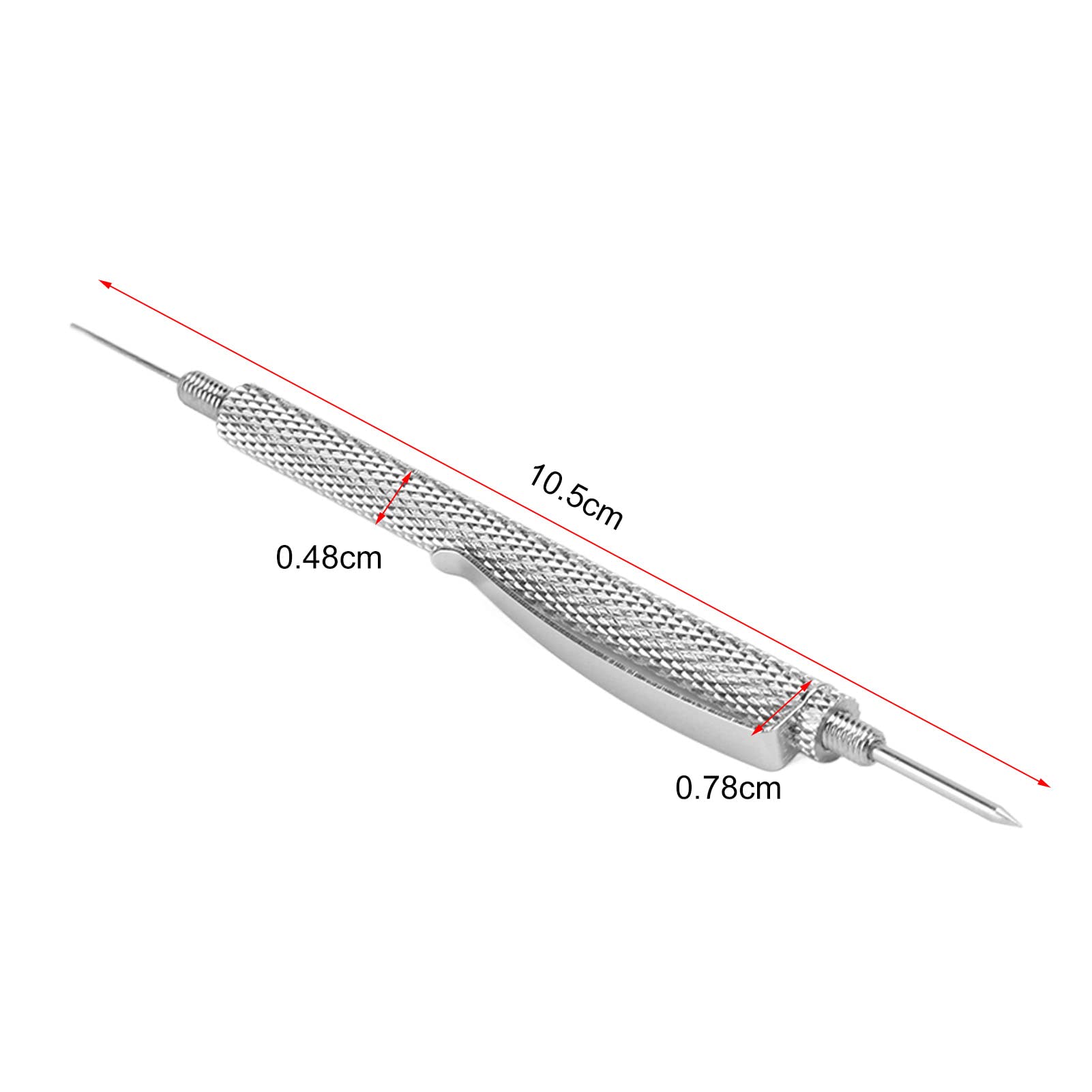 Car Windscreen Jet Nozzle, Aluminum Windshield Wiper Nozzle Needle Windshield Washer Spray Nozzle Needle Cleaning Tool for Universal Car