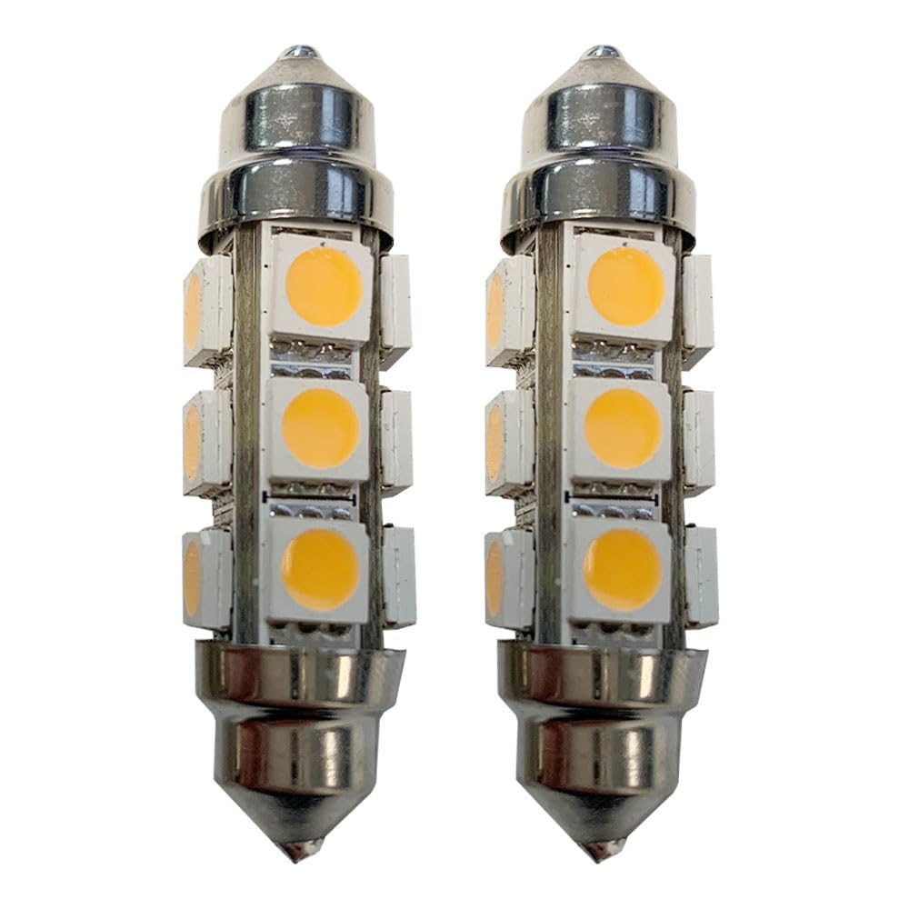 OSCULATI 2 Lampadine LED a siluro 44 mm 3000 K