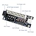 ADD2PSU 4 in 1 Power Supply Connector - Molex 4Pin/SATA/ATX 6Pin/4Pin Dual PSU Adapter with Power LED (Black)