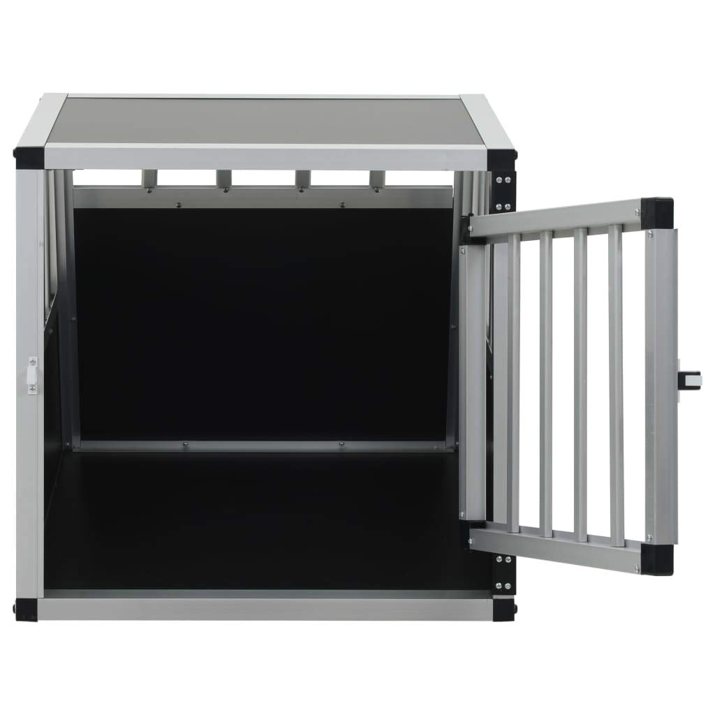 Jaula para Transporte Caja de Transporte Jaulas para Perros Aluminio 54x69x50 cm