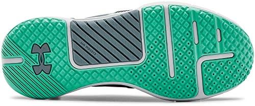 Under Armour Women's HOVR Rise Printed Cross Trainer, Hushed Turquoise (300)/Halo Gray, 5.5 | Image 2