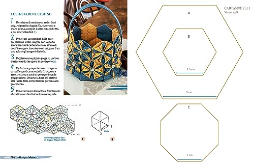 Tecniche Di Patchwork Giapponese. Sashiko, Atarashii, Boroboro, Origami Di Stoffa E Tanti Progetti - 7