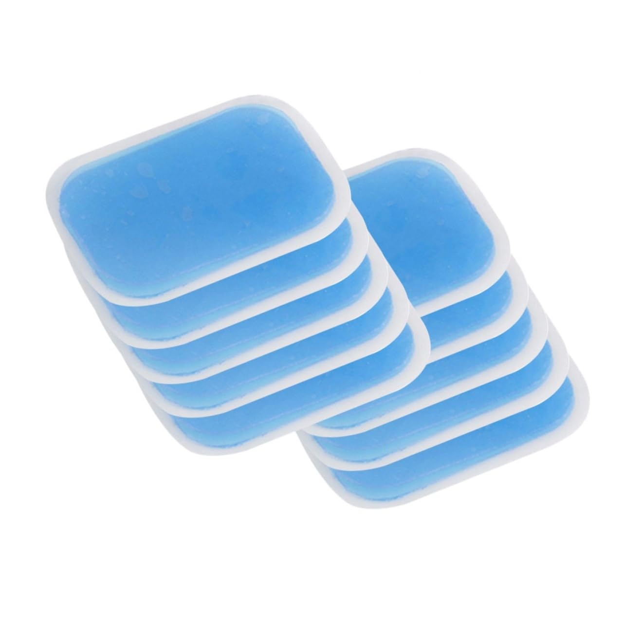 GLEAVI 90 Stk fitness matte fitness pads gym pads Gelpads für Bauchtoner Trainingsgeräte Gelpads für Bauchstimulatoren Ersatz-Gelpads intelligent Fitness-Aufkleber Fitnessgeräte Gel-Pad
